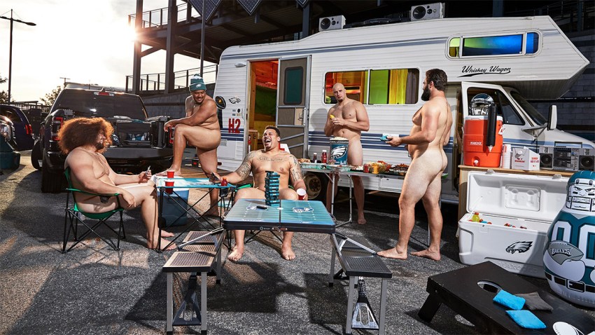 Naked Eagles OLine Tailgate