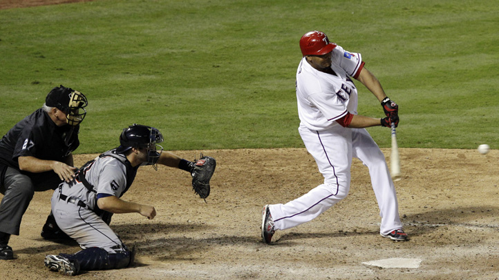 ALCS Tigers Rangers Baseball