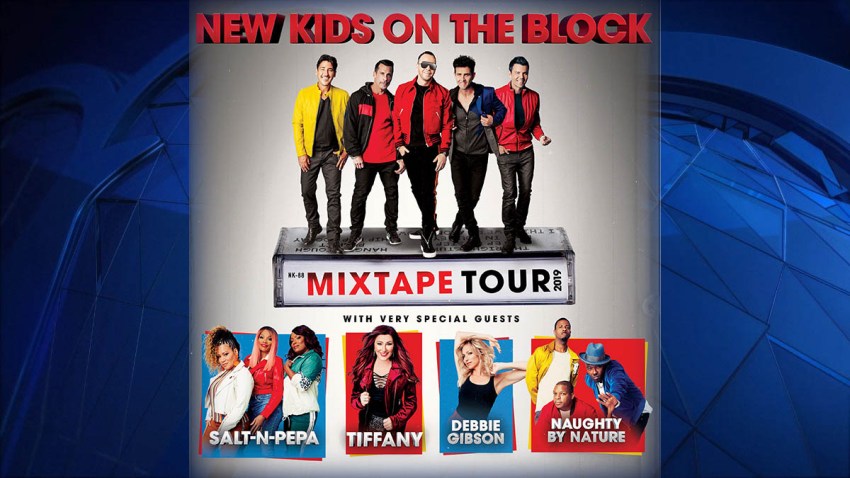 New Kids on the Block Mixtape tour