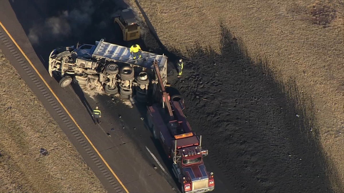 Dump Truck Spills Load Onto Route 422, Closing Busy Montgomery County