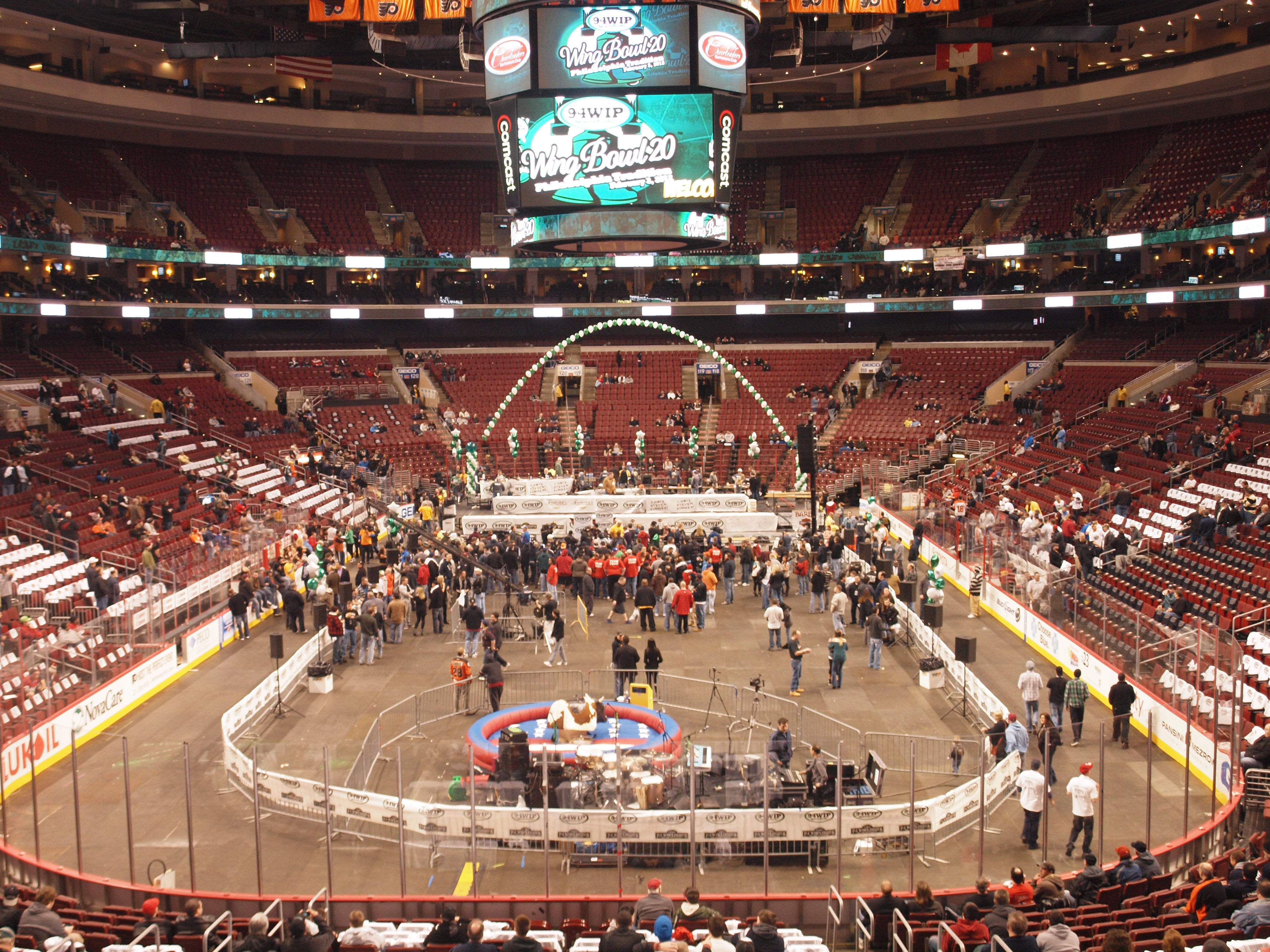 Photos from WIP's Wing Bowl 26 at the Wells Fargo Center