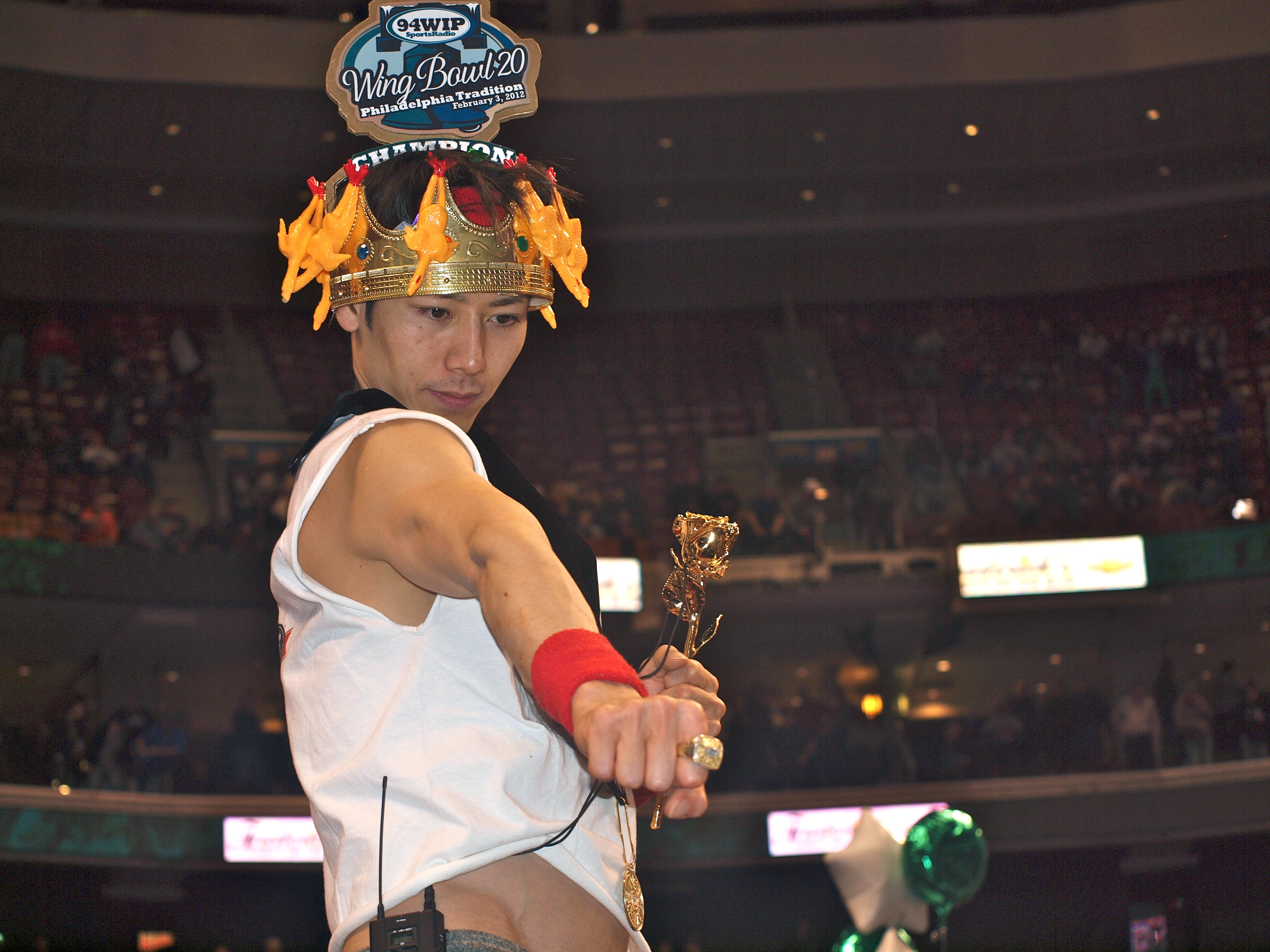 Photos from WIP's Wing Bowl 26 at the Wells Fargo Center