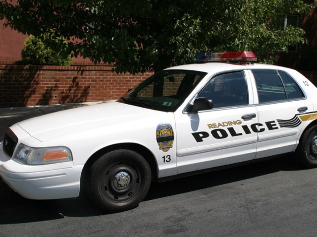 PHI Reading police car