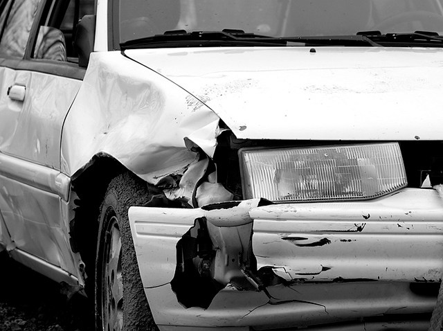 PHI fender bender black and white