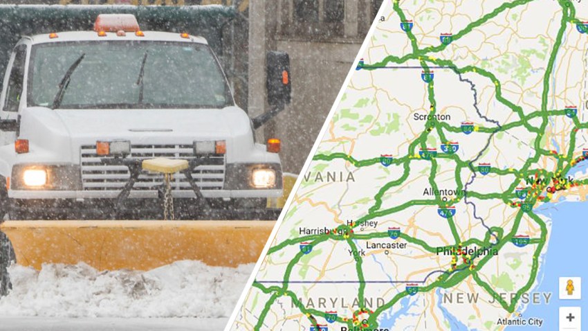 Pa Snow Plow Color Map
