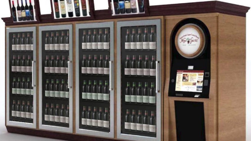 Pa wine kiosk