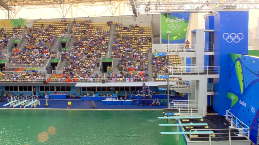 Green Olympic Pool 1