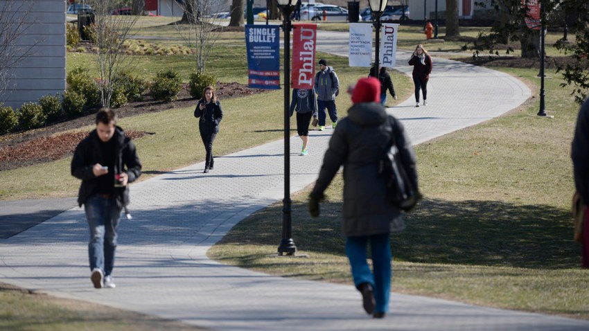 Philadelphia University Campus walk
