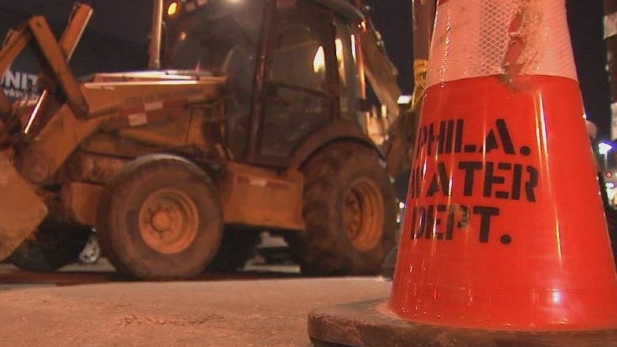 Philadelphia Water Department closes South Street block for weekend work