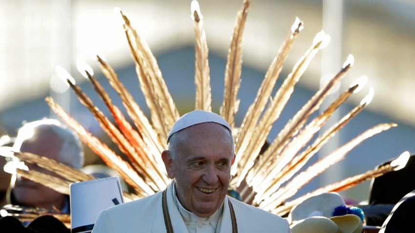 APTOPIX Bolivia Pope South America