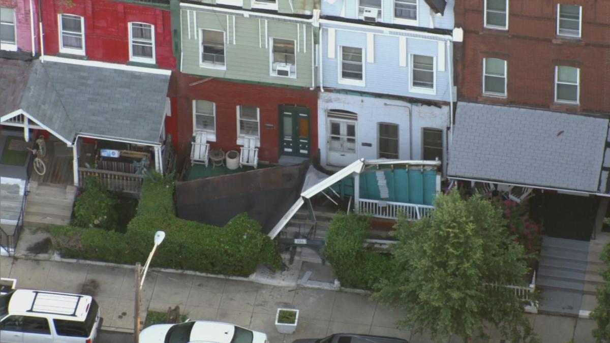 Philadelphia House Partially Collapses in Strawberry Mansion NBC10
