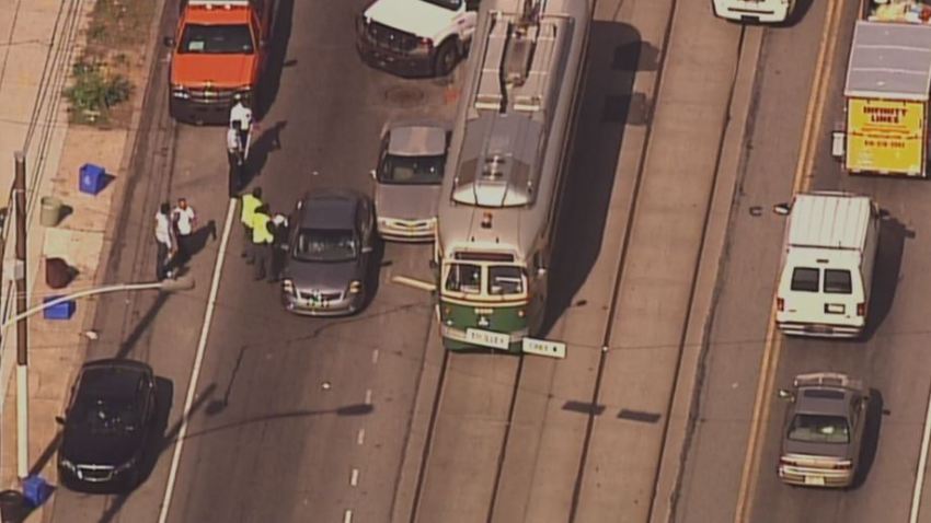 Route 15 SEPTA Trolley Crash