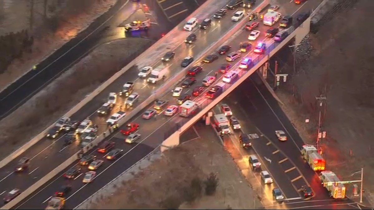 Pileup on Route 309 NBC10 Philadelphia