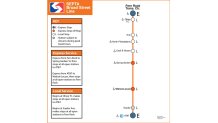 SEPTA Pope Map Broad STreet Line Subway