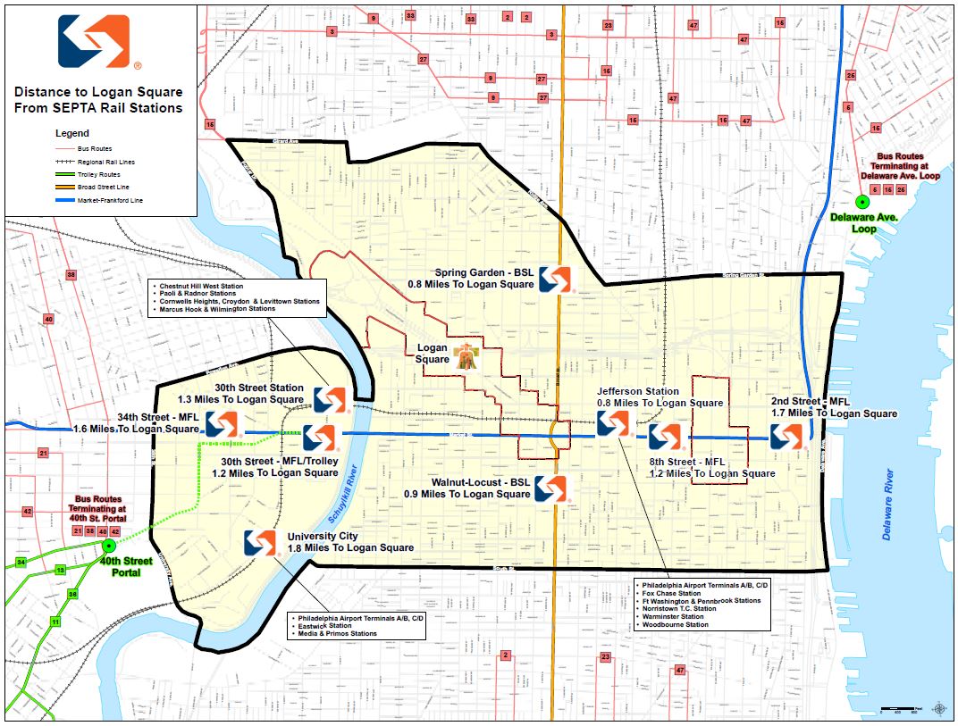 SEPTA Pope Map Updated Sept 8