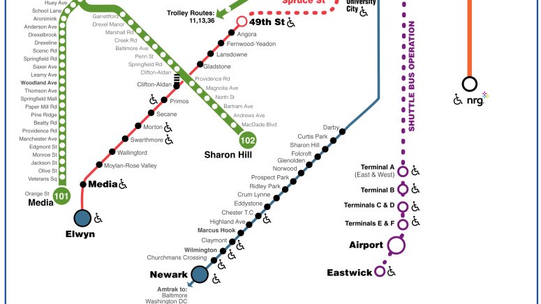 SEPTA Introduces New Transit Map That Includes Bus Routes; Prepares for ...