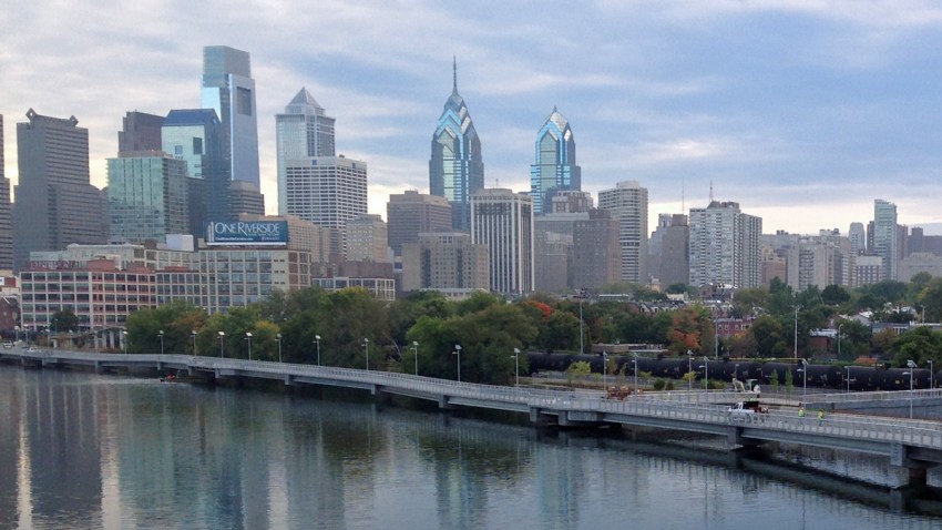 Schuylkill River Banks Boardwalk Generic Philly Skyline Generic