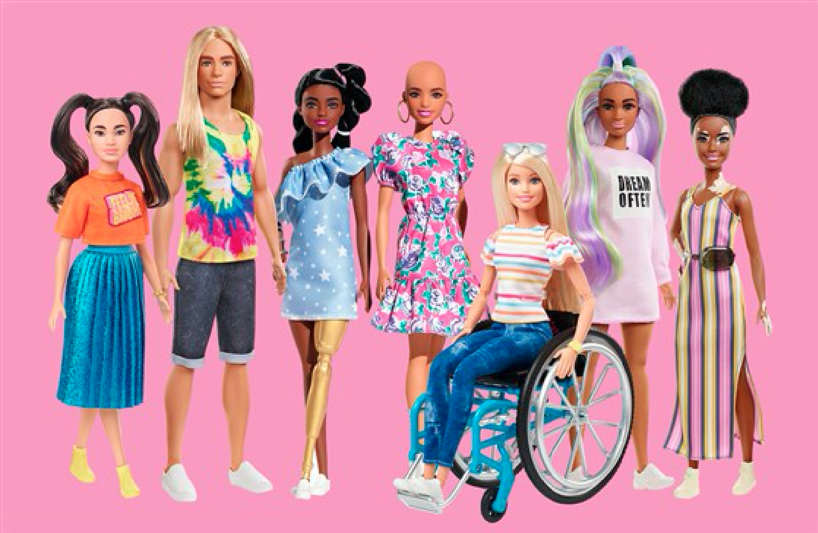 new types of barbie dolls