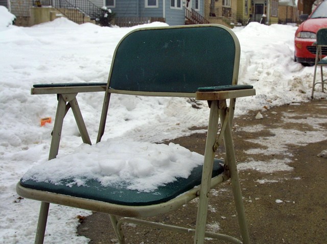 Snow Parking Chair Generic