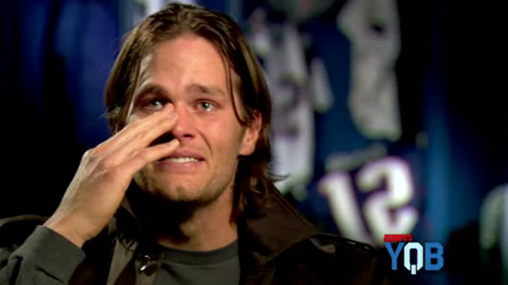 Tom Brady Cries