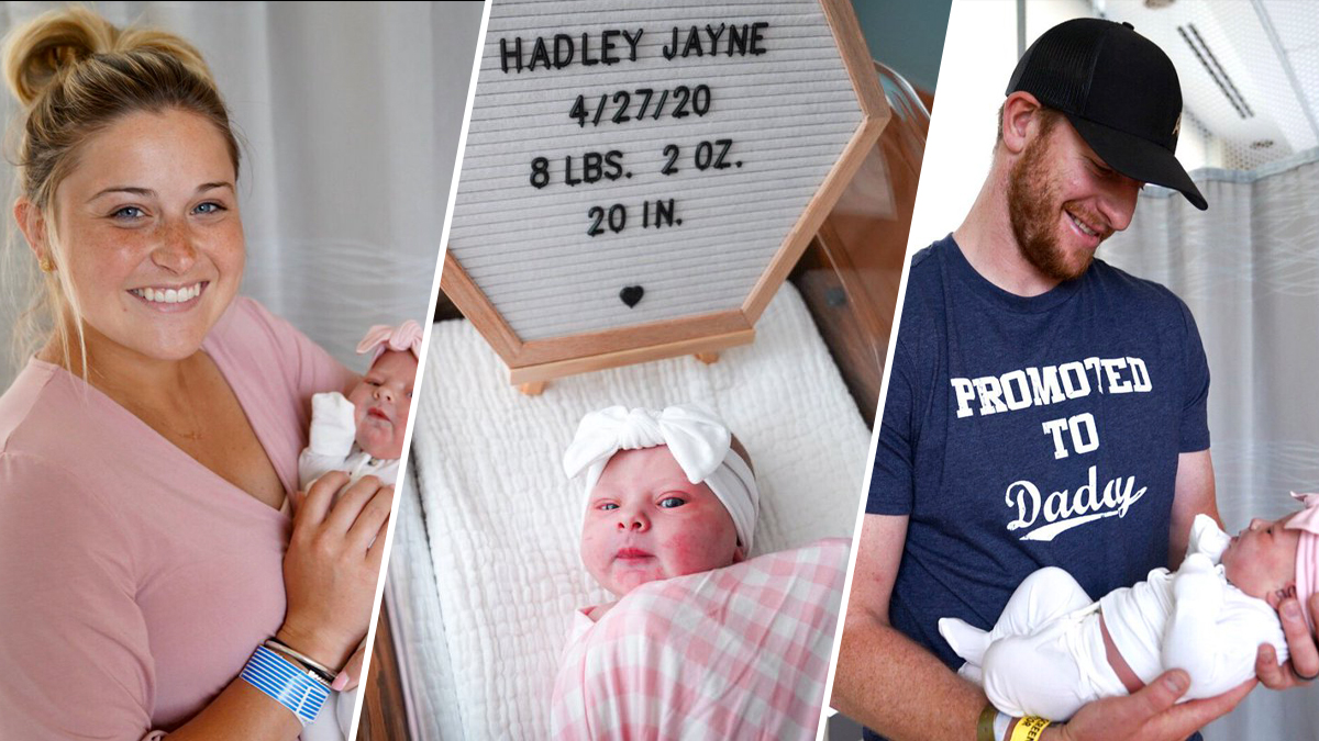 It's a Girl! Carson and Maddie Wentz Welcome Newborn Baby ...