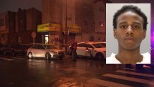 Tyseem Murray is accused of gunning down a man inside this South Philly corner store.