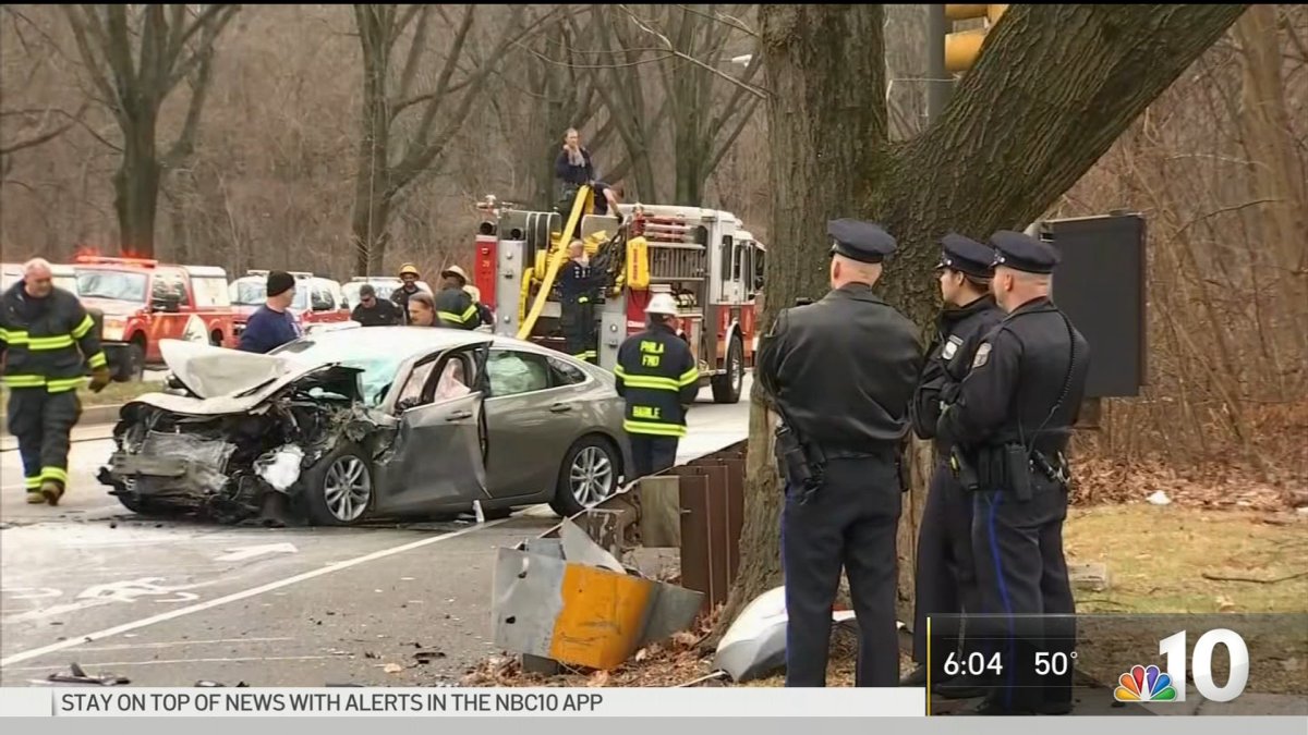 Neighbors Want Safer Roxborough Road After Fiery Crash Kills Driver NBC10 Philadelphia