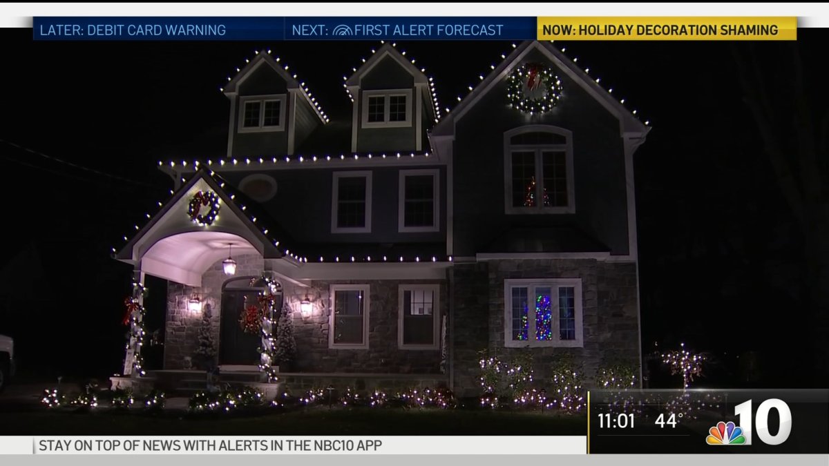 New Jersey Family Shamed for Christmas Lights NBC10 Philadelphia