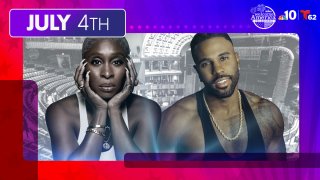 Cynthia Erivo and Jason Derulo