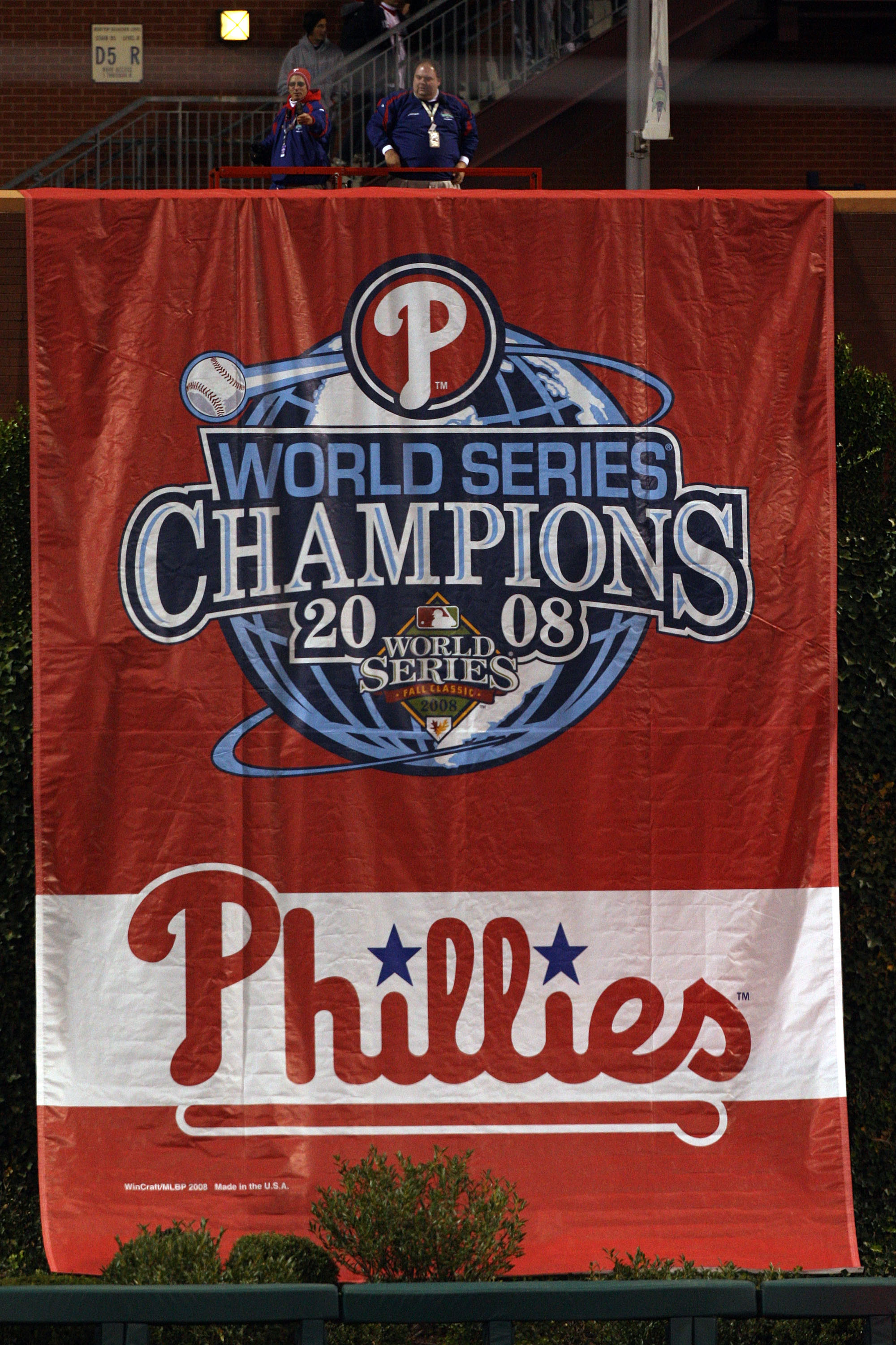 Philadelphia Phillies 2008 World Series Champions PF Gold Composite  (Limited Edition)