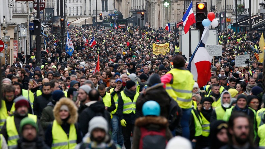 APTOPIX France Protests