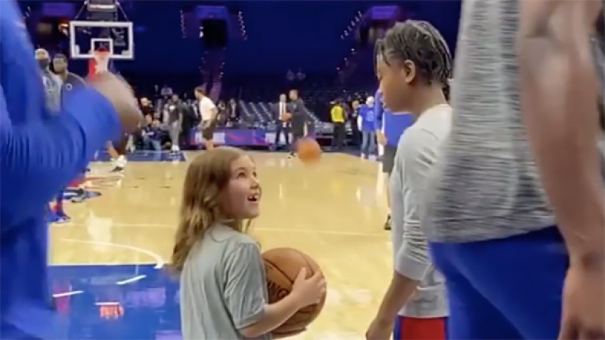 Young Sixers Fan Has Incredible Reaction When Joel Embiid Walks By