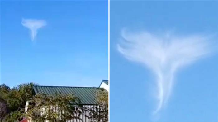 angel cloud in sky