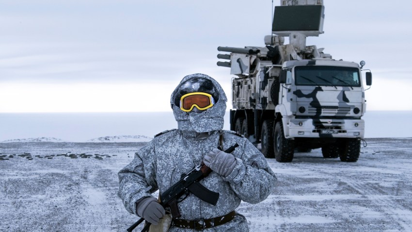 Russia Arctic Base