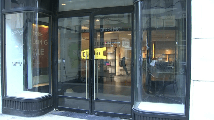 Barneys New York front doors