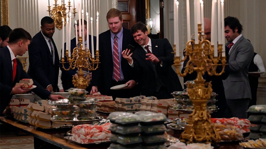 Trump Clemson Football