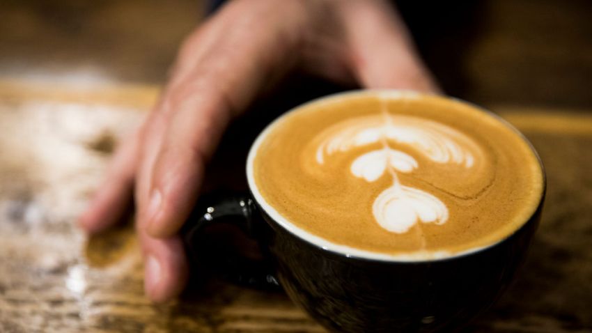 Deliciosa prueba de café