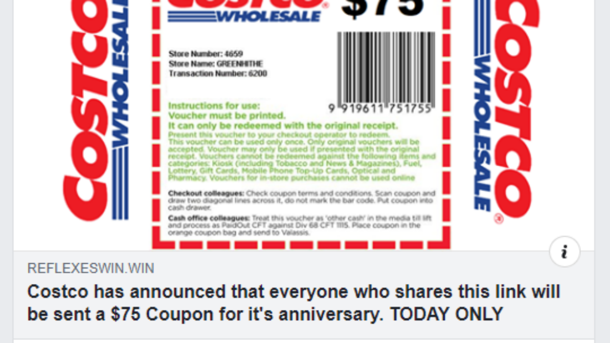 Costco Addresses 75 Coupon Circulating on Social Media NBC10