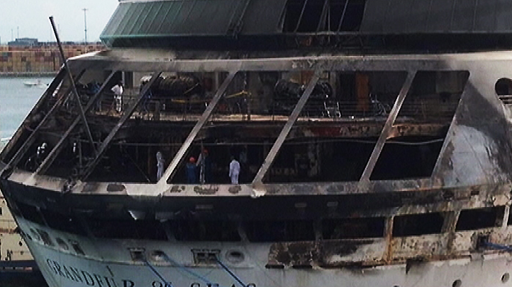 cruise ship disasters fire
