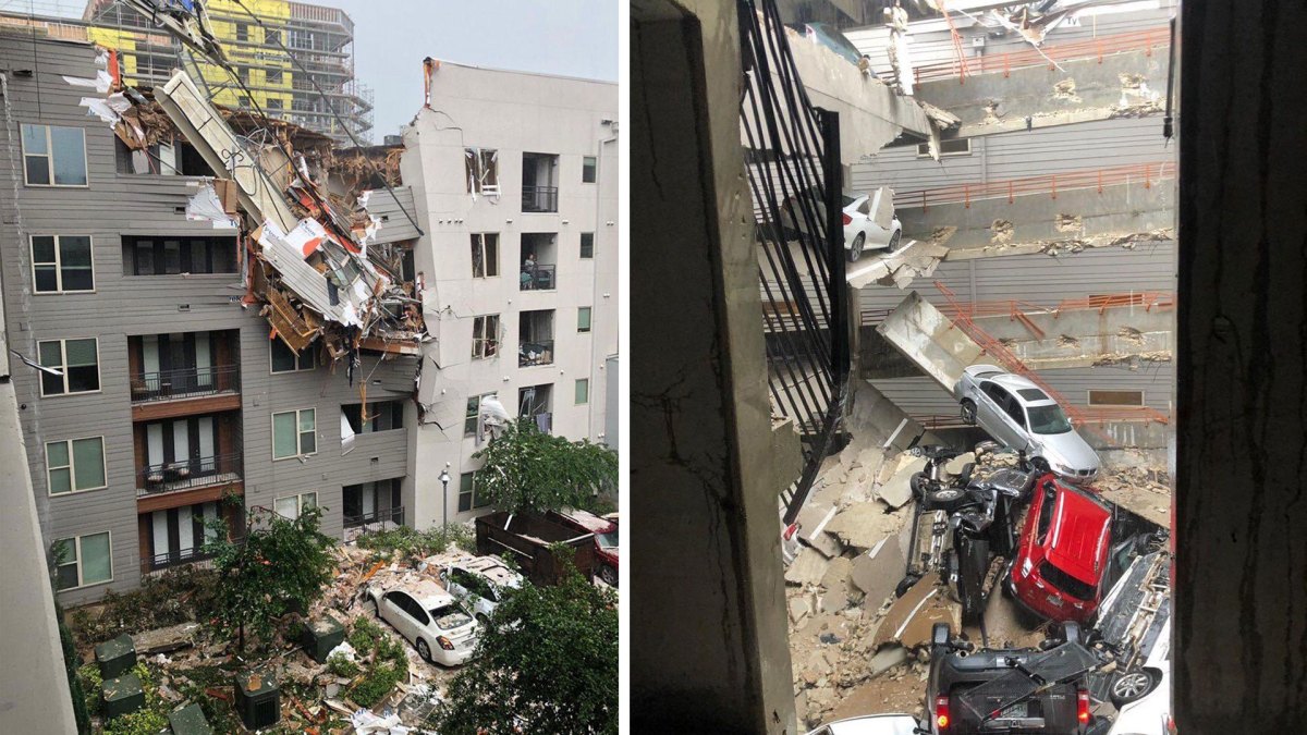 1 Killed, 5 Hurt When Crane Collapses on Dallas Apartments NBC10