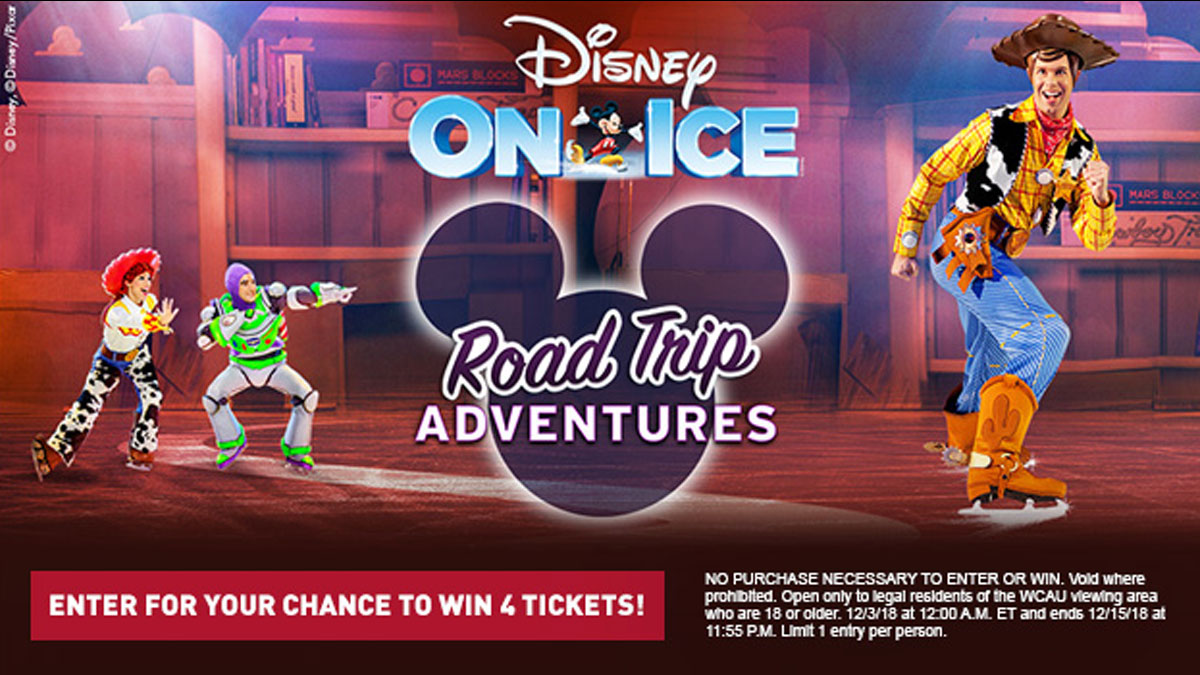 Disney on Ice Road Trip Adventures Sweepstakes NBC10