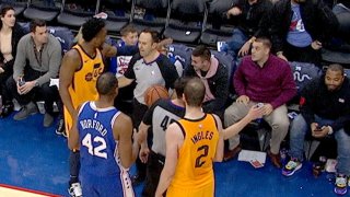 [CSNPhily] What did the Sixers fan say to Donovan Mitchell to get ejected from courtside seats?