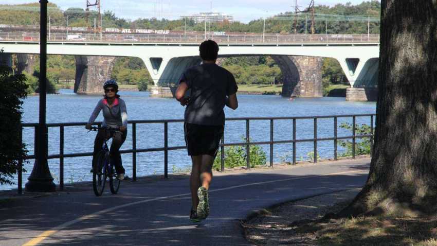 fairmount park bike water trail