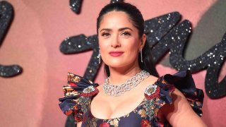 In this Dec. 5, 2016, file photo, actress Selma Hayek attends The Fashion Awards 2016 in London, United Kingdom.