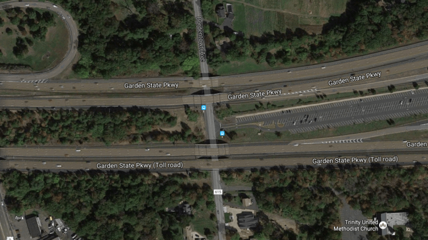 garden state parkway to close