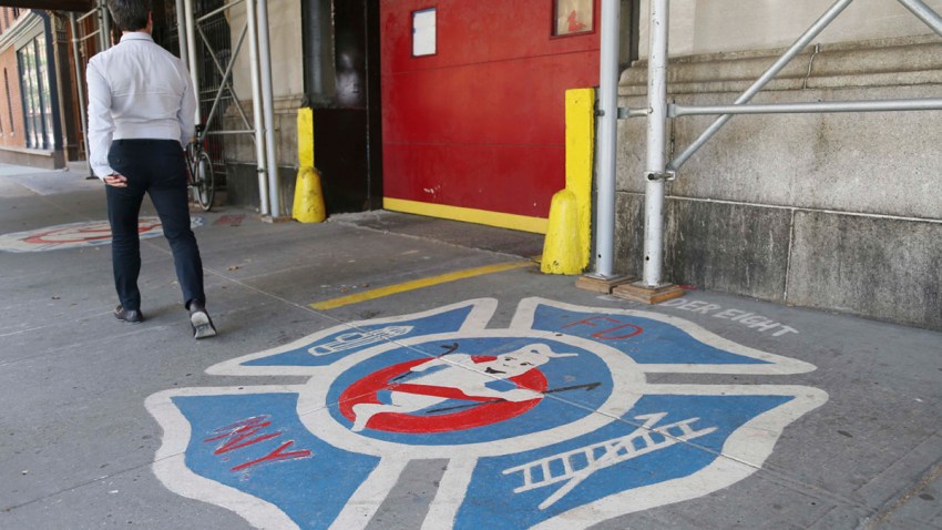Marriage Proposal Ghostbusters Firehouse