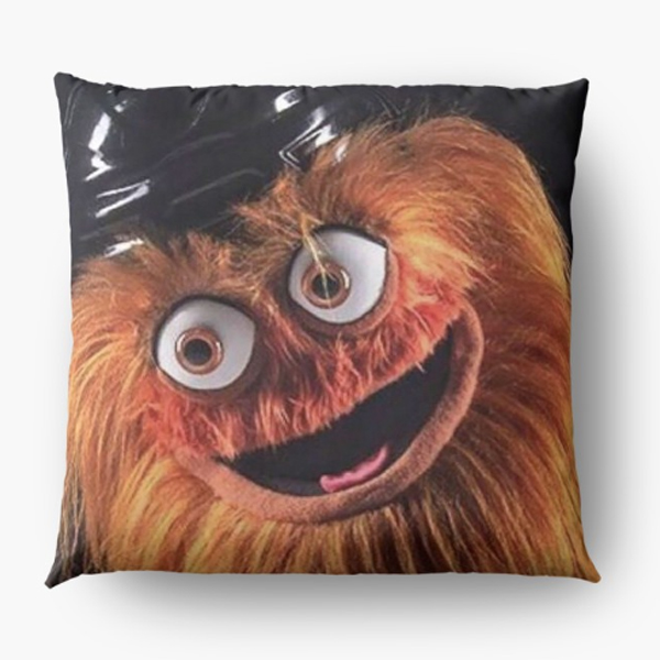 gritty sequin pillow