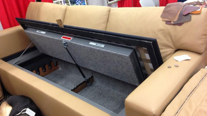 Bulletproof Couch Hides Gun Safe Nbc10 Philadelphia