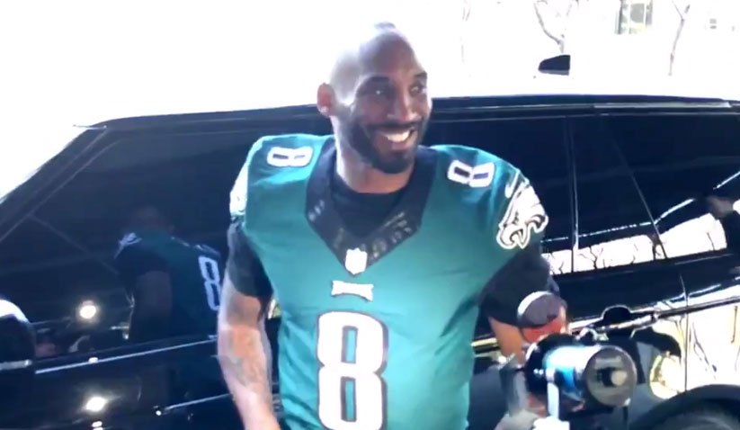 The Philadelphia Eagles got a pep talk from Kobe Bryant during Friday's  practice - Article - Bardown