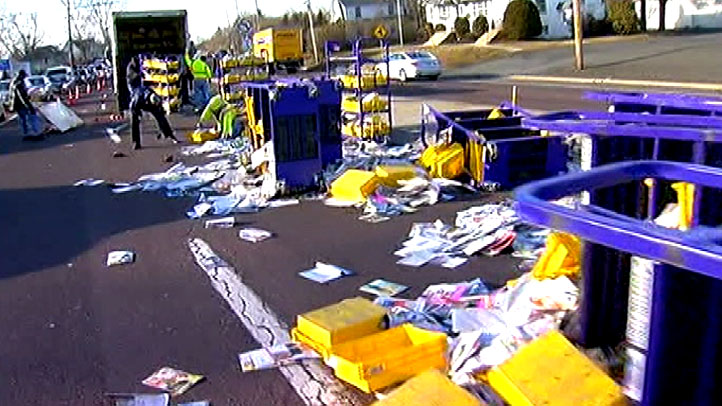 mail road spill route 611